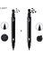 Luxury Çift Uçlu Eyeliner Yıldız ve Kalp Desenli 2li Ekonomik Set 1 Adet 2