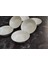 Luxury Porselen Kase Beyaz Sade Kendinden Desenli 6lı Set 1 Adet 1