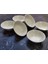 Luxury Porselen Kase Beyaz Sade Kendinden Desenli 6lı Set 1 Adet 5
