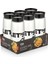 Luxury Cookery Cam Kavanoz - 1000 cc X6 Adet Cam Baharatlık Hediyeli 1 Adet 4