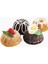 Luxury 24’lü Yıkanabilir Mini Göbekli Muffin Pişirme Kalıbı, Cupcake, Antrasit 1 Adet 3