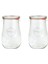Luxury 1750 ml Cam Kavanoz Lale Serisi (2 Adet) 1 Adet 1