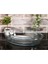 Luxury 2’li Oval Borcam Fırın Kabı Fırın Tepsisi 3200CC 35X24 ve 1550CC 26X18 1 Adet 1
