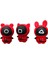 Luxury 1 Adet Slime Özellikli Yumuşak Squid Game Figür 10 Cm. 1 Adet 1
