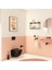 S60 Mat Siyah Smoot Flush Asma Klozet, Vitra Mat Siyah Gömme Rezervuar Set 768-1851 3