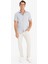 Modern Fit Yazlık Polo Yaka Basic Düz Kısa Kollu Gömlek E5077AX25SM 2