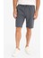 Slim Fit Dar Kesim Cepli Basic Düz Bermuda Şort W1105AZ24SM 1