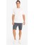 Slim Fit Dar Kesim Cepli Basic Düz Bermuda Şort W1105AZ24SM 5