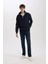 Relax Fit Dik Yaka Fermuarlı Basic Düz Kalın Sweatshirt E5332AX24WN 2