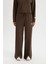 Fit Kalın Eşofman Altı Wide Leg Geniş Paça Cepli Standart Boy D4989AX24AU 1