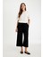 Regular Fit Crop Fit Krinkıl Viskon Kapri D5895AX24HS 2