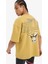 Defactofit Nba Chicago Bulls Oversize Geniş Kalıp Bisiklet Yaka Kısa Kollu TIŞÖRT E0347AX25SP 4