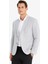 Slim Fit Dar Kesim Astarlı Düğmeli Blazer Ceket N0503AZ25SP 4