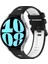 Samsung Galaxy Watch 6 40MM Siyah+Gri Için 20MM Silikon Kayış (Yurt Dışından) 1
