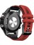 Garmin Fenix ​​6 Kırmızı Siyah Için Silikon Kayış (Yurt Dışından) 5