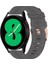 Samsung Galaxy Watch 4 44MM Mor Için Naylon Dokuma Watch Band (Yurt Dışından) 1
