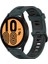 Samsung Galaxy Watch 4 44MM Kırmızı+Siyah Için Silikon Watch Band (Yurt Dışından) 1