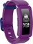 Fit Inspire Hr / Ace 2 Silikon Akıllı Saat Watch Band Mor + Mavi Toka Için (Yurt Dışından) 2