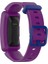 Fit Inspire Hr / Ace 2 Silikon Akıllı Saat Watch Band Mor + Mavi Toka Için (Yurt Dışından) 4