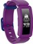 Fit Inspire Hr / Ace 2 Silikon Akıllı Saat Watch Band Mor + Mavi Toka Için (Yurt Dışından) 5