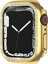 Apple Watch Uyumlu S Için Pc Tek Sıra Elmas Kılıf 7 41 mm Altın (Yurt Dışından) 2