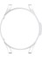 For Samsung Galaxy Watch4 Clic 46MM Half Coverage Hollowed Pc Protective Case Silver (Yurt Dışından) 5