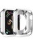 Apple Watch Uyumlu Serisi Için 5 & 4 40 mm Kaplama Tpu Yuvarlak Delik Koruyucu Kılıf Gümüş (Yurt Dışından) 3