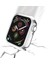 Apple Watch Uyumlu Serisi Için 5 & 4 40 mm Kaplama Tpu Yuvarlak Delik Koruyucu Kılıf Gümüş (Yurt Dışından) 4