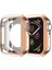 Apple Watch Uyumlu Serisi Için 5 & 4 44 mm Kaplama Tpu Yuvarlak Delik Koruyucu Kılıf Gül Altın (Yurt Dışından) 1