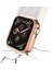 Apple Watch Uyumlu Serisi Için 5 & 4 44 mm Kaplama Tpu Yuvarlak Delik Koruyucu Kılıf Gül Altın (Yurt Dışından) 3