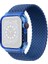 Örgü Kayışı Apple Watch Uyumlu Serisi Için 40 mm / 38 mm 140 mm Soğuk Deniz Mavisi (Yurt Dışından) 2