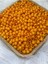 Plastik Makrome Boncuk 10 Mm 25 Gr (50 Adet) Koyu Sarı 1