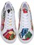 Kadın Vegan Deri Çok Renkli Sneakers - Creative Mess Tasarım 1