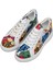 Kadın Vegan Deri Çok Renkli Sneakers - Creative Mess Tasarım 2