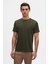 Ds Damat Slim Fit Kahve/haki/ekru 3'lü T-Shirt 4HC14ORTBN533 3
