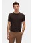 Ds Damat Slim Fit Kahve/haki/ekru 3'lü T-Shirt 4HC14ORTBN533 4