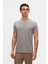 Ds Damat Slim Fit Kiremit/gri/beyaz 3'lü T-Shirt 4HC14ORTBN533 4