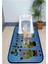 Aktunç Xxl Büyük Boy Elekli Tuvalet Önü Desenli Kedi Kumu Paspası 60 x 120 cm 1
