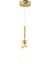 Struer Tekli Gold Ledli Modern Koridor, Yatak Odası Salon Sarkıt LED Avize 2