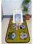 Xxl Büyük Boy Elekli Tuvalet Önü Desenli Kedi Kumu Paspası 60X120 cm 1