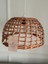 Salon-Yatak Odası-Mutfak Avizesi Rattan Craftpaper El Yapımı Avize (Duy Dahil) (Hasır- Rattan) 1