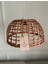 Salon-Yatak Odası-Mutfak Avizesi Rattan Craftpaper El Yapımı Avize (Duy Dahil) (Hasır- Rattan) 2