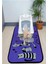 Xxl Büyük Boy Elekli Tuvalet Önü Desenli Kedi Kumu Paspası 60X120 cm 1