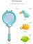 Yaz Çocuk Dinozor Net Balıkçılık Banyo Banyo Oyuncakları (Yurt Dışından) 5