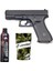 Glock G19x Airsoft Tabanca – Siyah – Silikonlu Green Gas 600 Ml – 0.20g Bb – 1kg 1