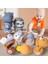 Bebek Yığılmış Bowling Yumuşak Kauçuk Bloklar El Topu Eğitici Oyuncaklar (Yurt Dışından) 3