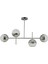 Çello Modern Tasarım Metal Krom Renk Cafe - Salon - Mutfak – Yatak Odası – LED 4'lü Avize 5