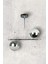 Çello Modern Tasarım Metal Krom Renk Cafe - Salon - Mutfak – Yatak Odası – LED 2'li Avize 2
