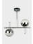 Çello Modern Tasarım Metal Krom Renk Cafe - Salon - Mutfak – Yatak Odası – LED 2'li Avize 4