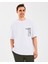 M Heavyweight Graphic Tee T-Shirt Erkek White Traditional Tshirt S2510153-100 1